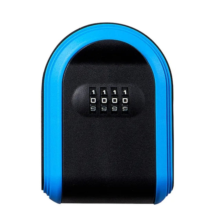 Full Plastic Key Box Password Lock Door Key Storage Password Box, Black, Red, Blue Full Plastic Key Box Password Lock Door Key Storage Password Box, Black, Red, Blue